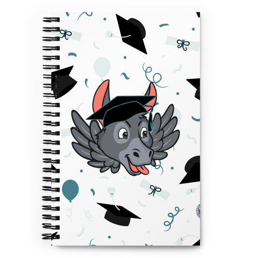 Happy Graduation Ass Soul spiral notebook