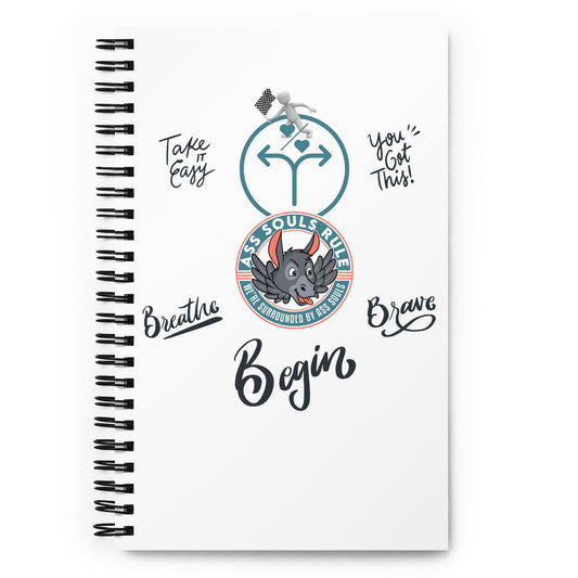 You Can Get Through This Change spiral notebook